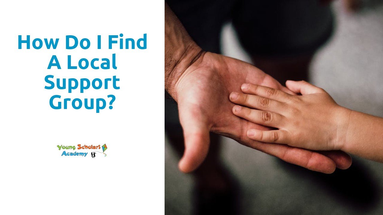 How do I find a local support group?